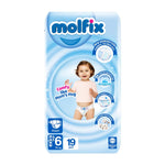 Molfix Diapers Size 6 (Extra-Large), 19 Ct