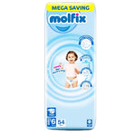 Molfix Diapers Size 6 (Extra Large), 54 Ct