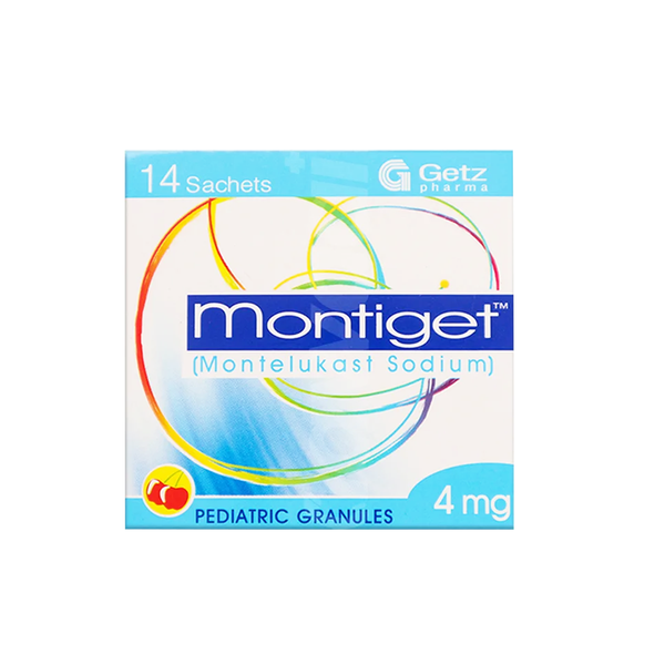 Montiget Pediatric Granules 4mg, 14 Ct - Getz Pharma