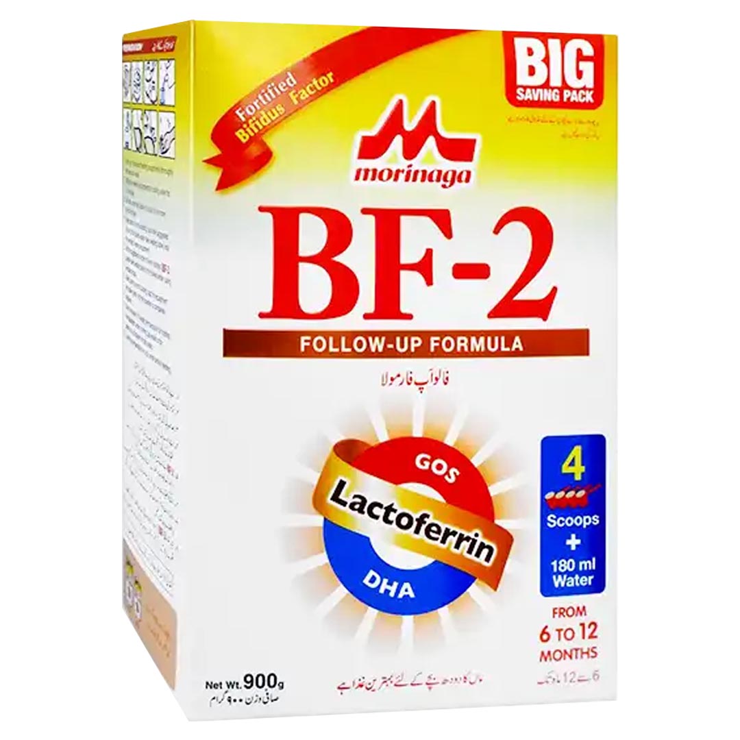 Morinaga BF-2 Follow Up Formula Milk Powder (Soft Pack), 900g