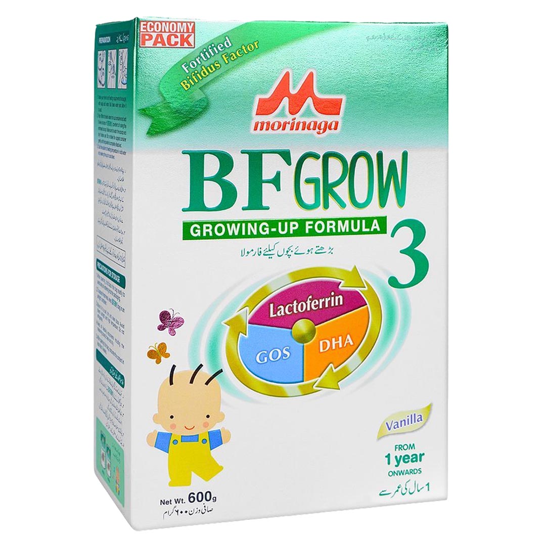 Morinaga BF Grow 3 Growing Up Formula Milk Powder Soft Pack, 600g