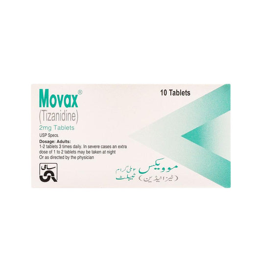 Movax 2mg, 20 Ct - Sami Pharma