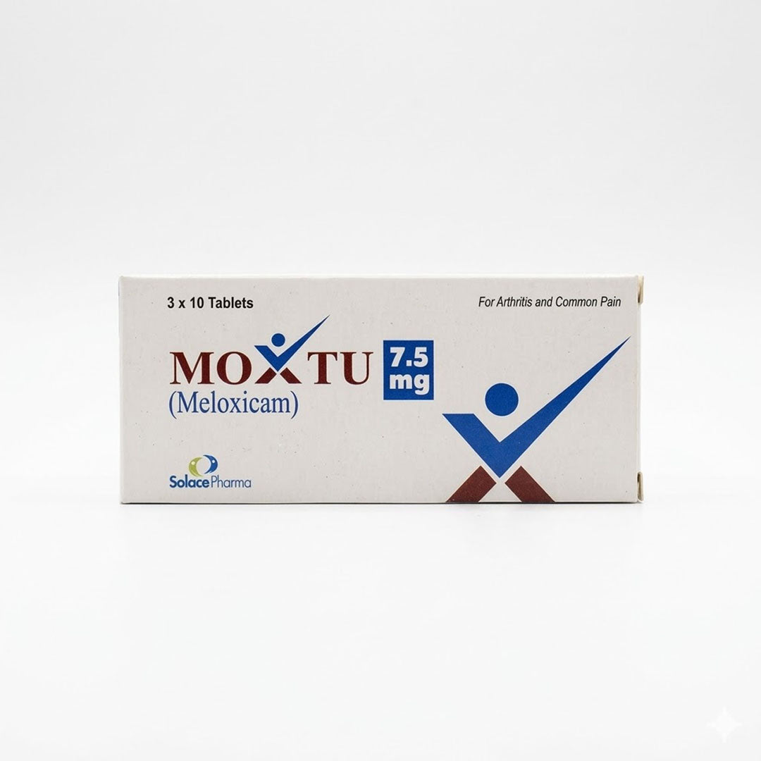 Moxtu (Meloxicam) 7.5mg, 30 Ct - SJG Pharma