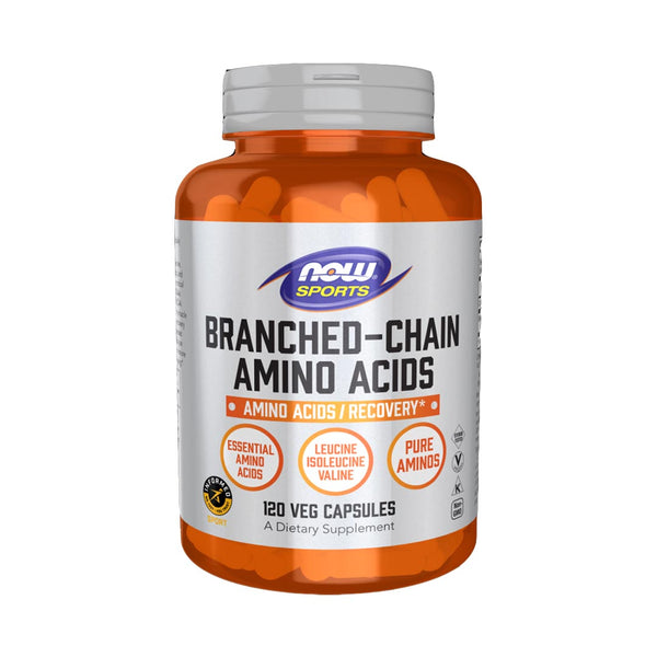 NOW Sports Branched Chain Amino Acids, 120 Ct
