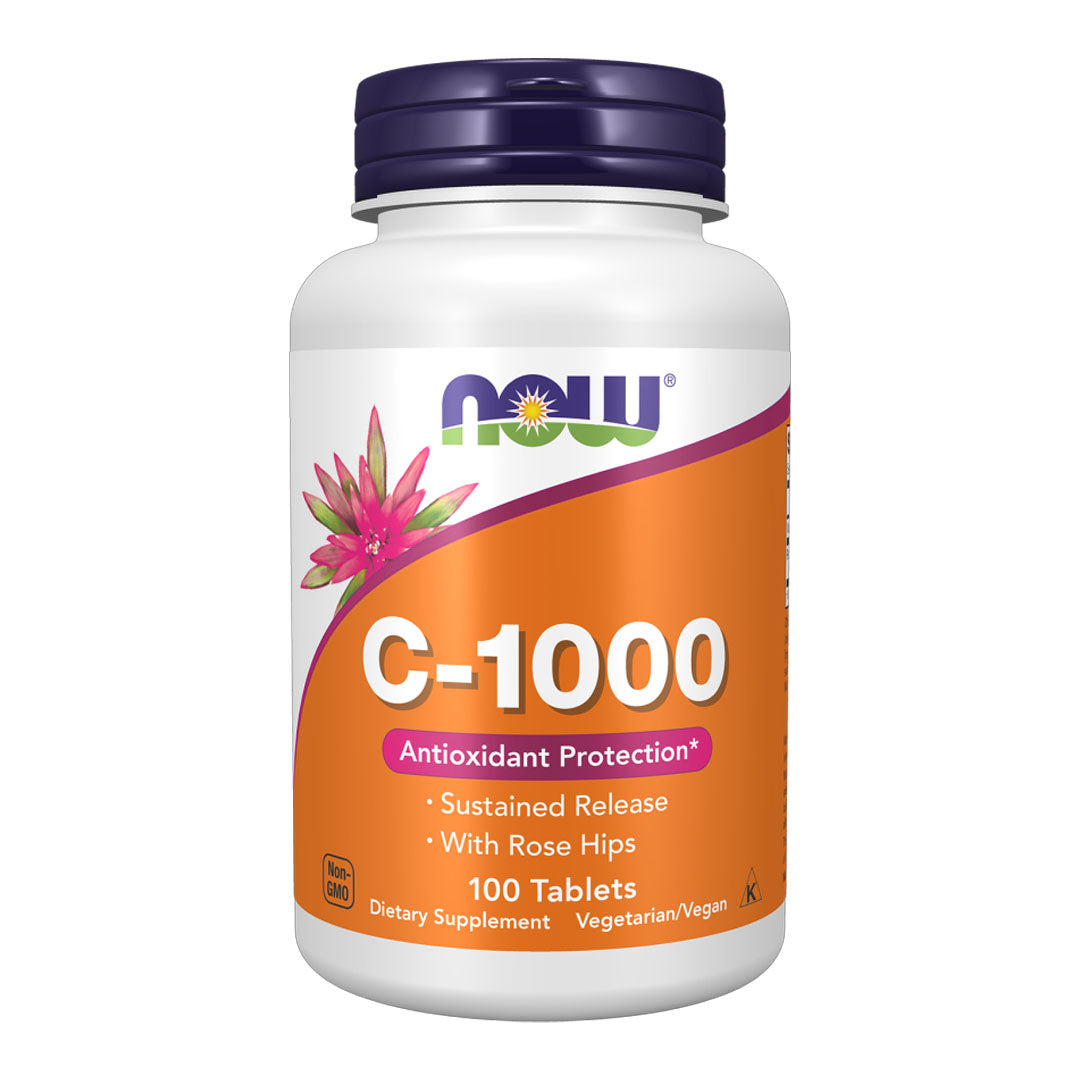 NOW C-1000 (Sustained Release) Tablets, 100 Ct