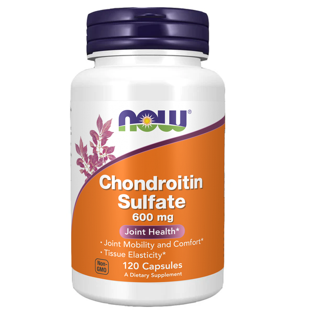 NOW Chondroitin Sulfate 600mg, 120 Ct