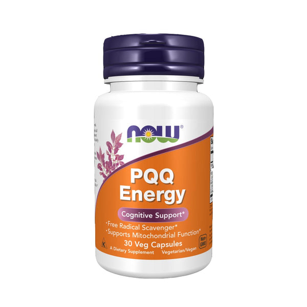 NOW PQQ Energy 20mg, 30 Ct