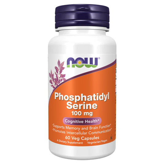NOW Phosphatidyl Serine 100mg, 60 Ct