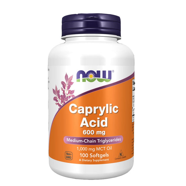 NOW Caprylic Acid 600mg