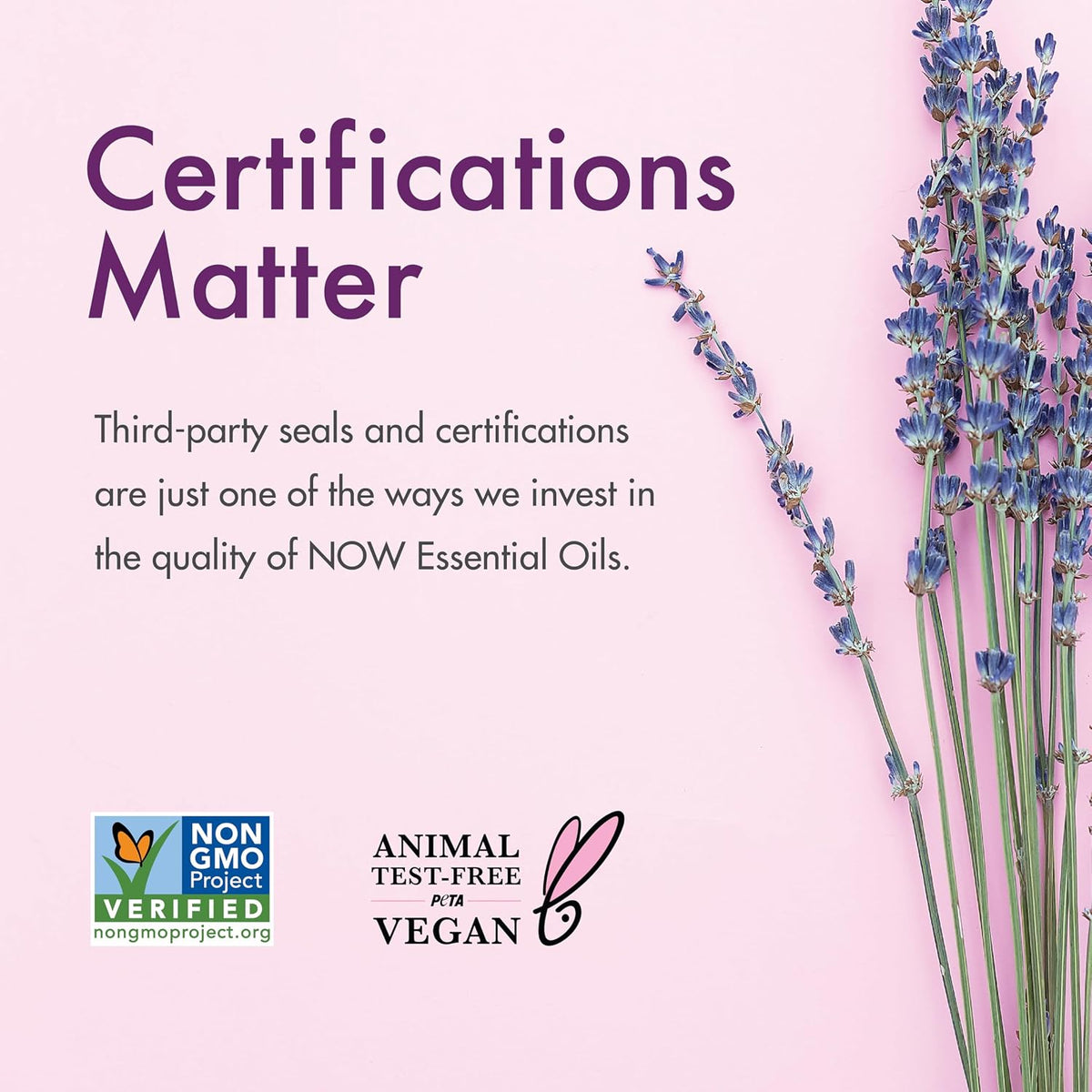 NOW Citronella Oil 30ml Certification