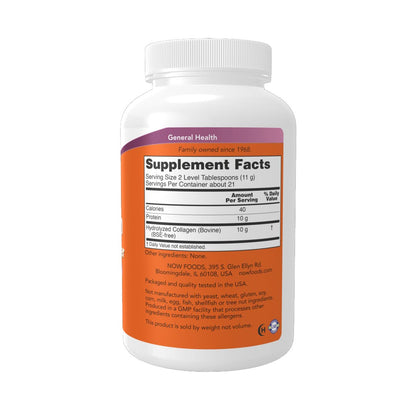 NOW Collagen Peptides Powder, 227g