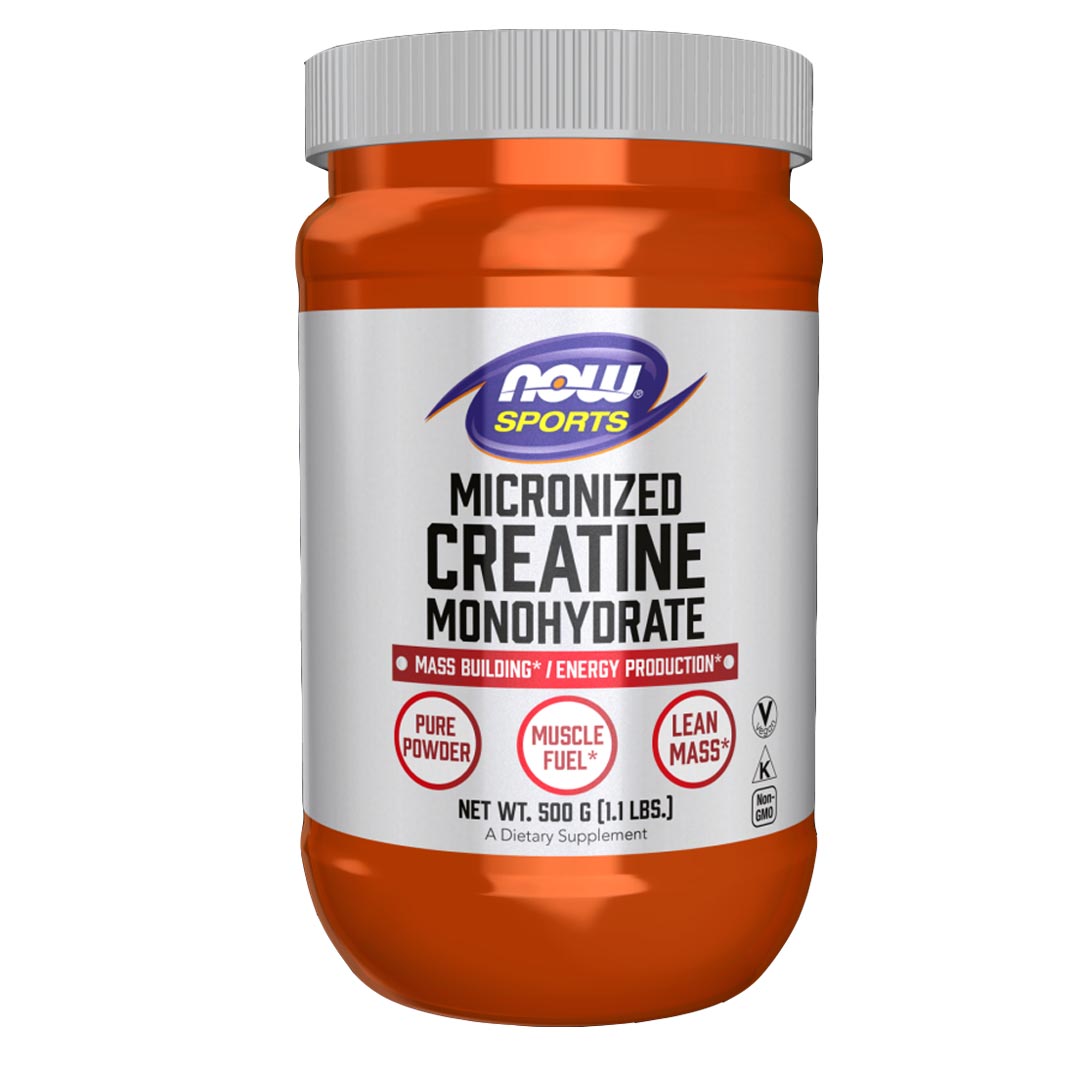 NOW Creatine Monohydrate Micronized Powder 500g