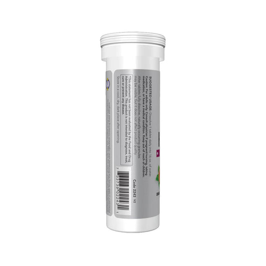 NOW Sports Effer-Hydrate Effervescent Electrolyte Hydration Tablets (Orange Strawberry), 10 Ct