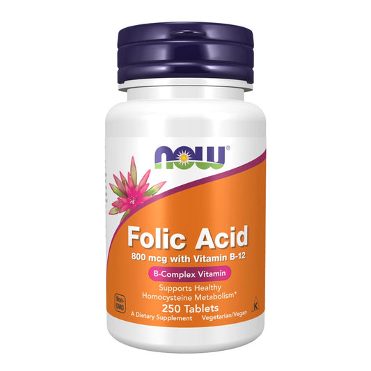 NOW Folic Acid 800mcg
