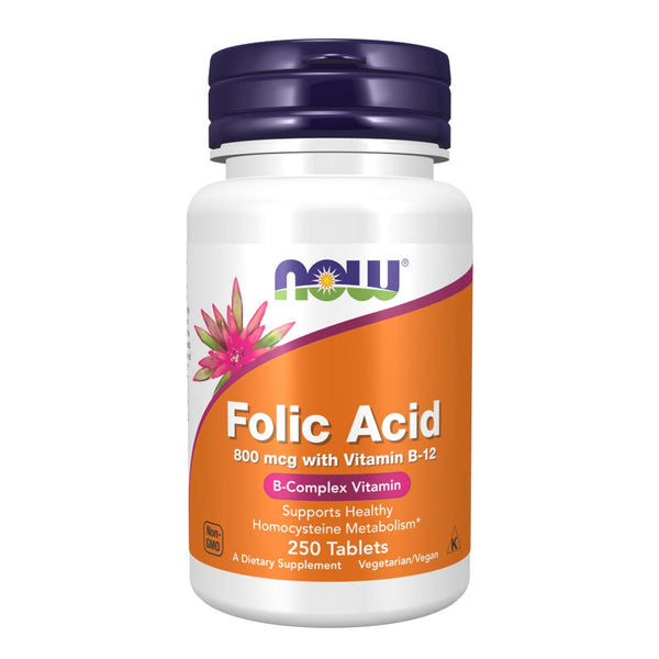 NOW Folic Acid 800mcg