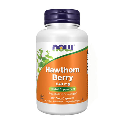 NOW Hawthorn Berry 540mg, 100Ct