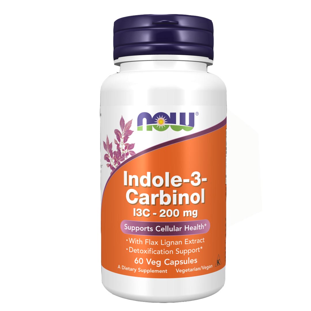 NOW Indole-3-Carbinol_I3C_200mg_60Ct