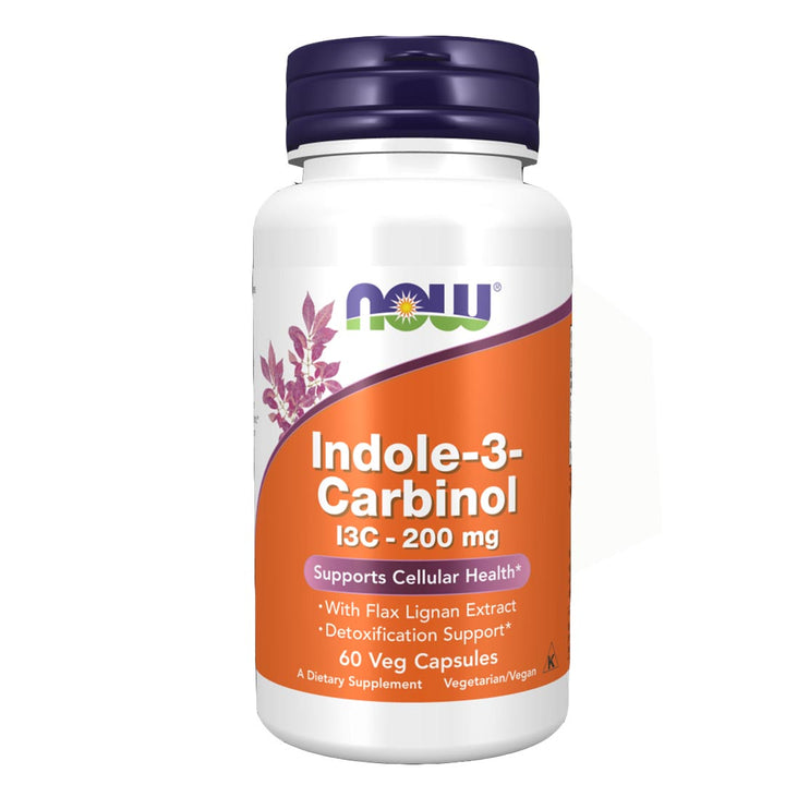 NOW Indole-3-Carbinol_I3C_200mg_60Ct