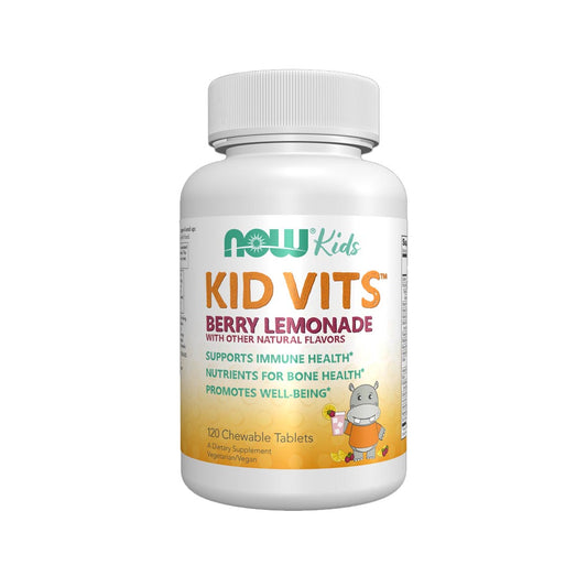 NOW Kid Vits Berry Lemonade Chewable, 120 Ct
