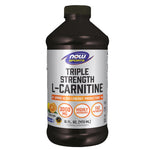 NOW L-Carnitine Triple Strength Liquid 3000mg, 473ml