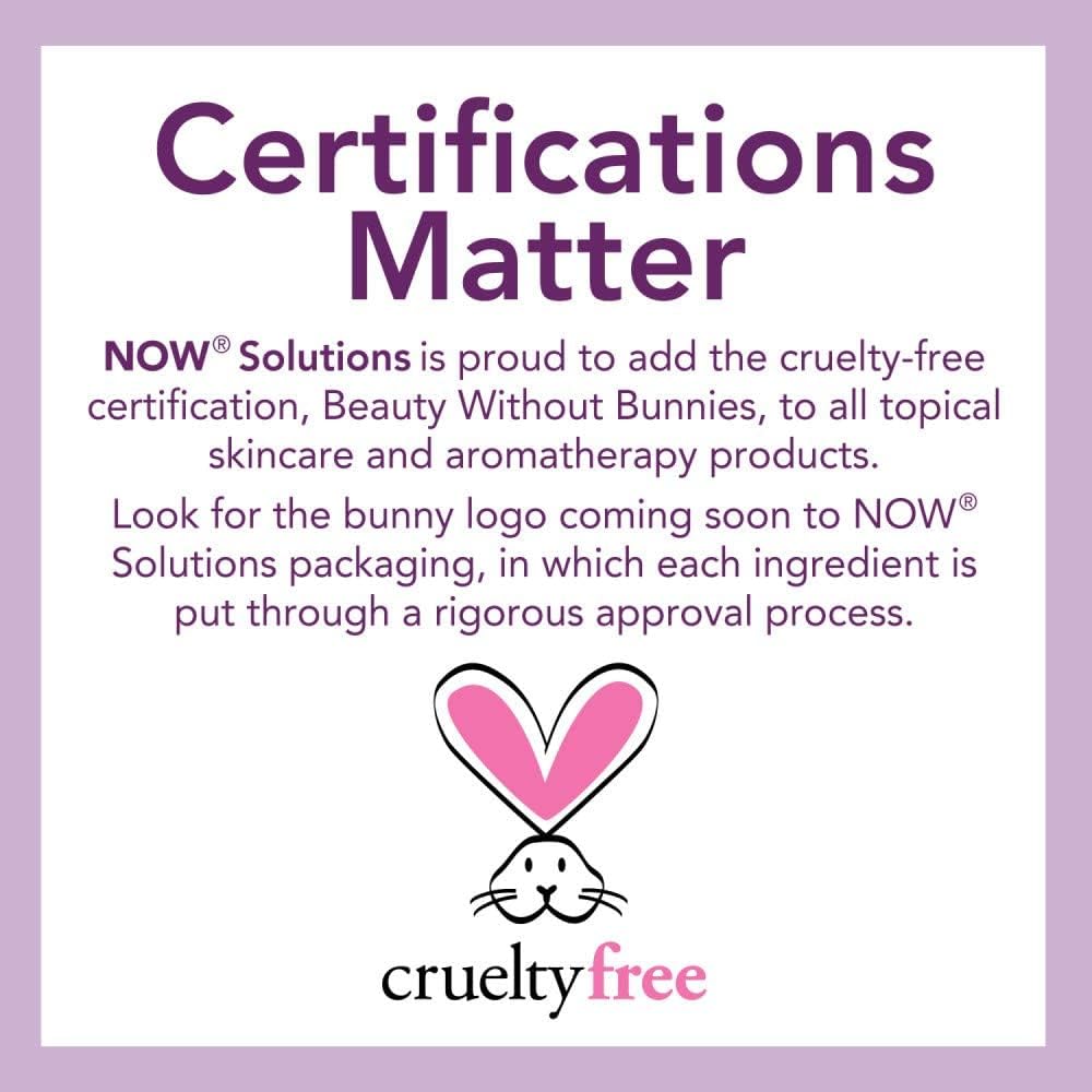 NOW Lemon Oil 30ml Certification 