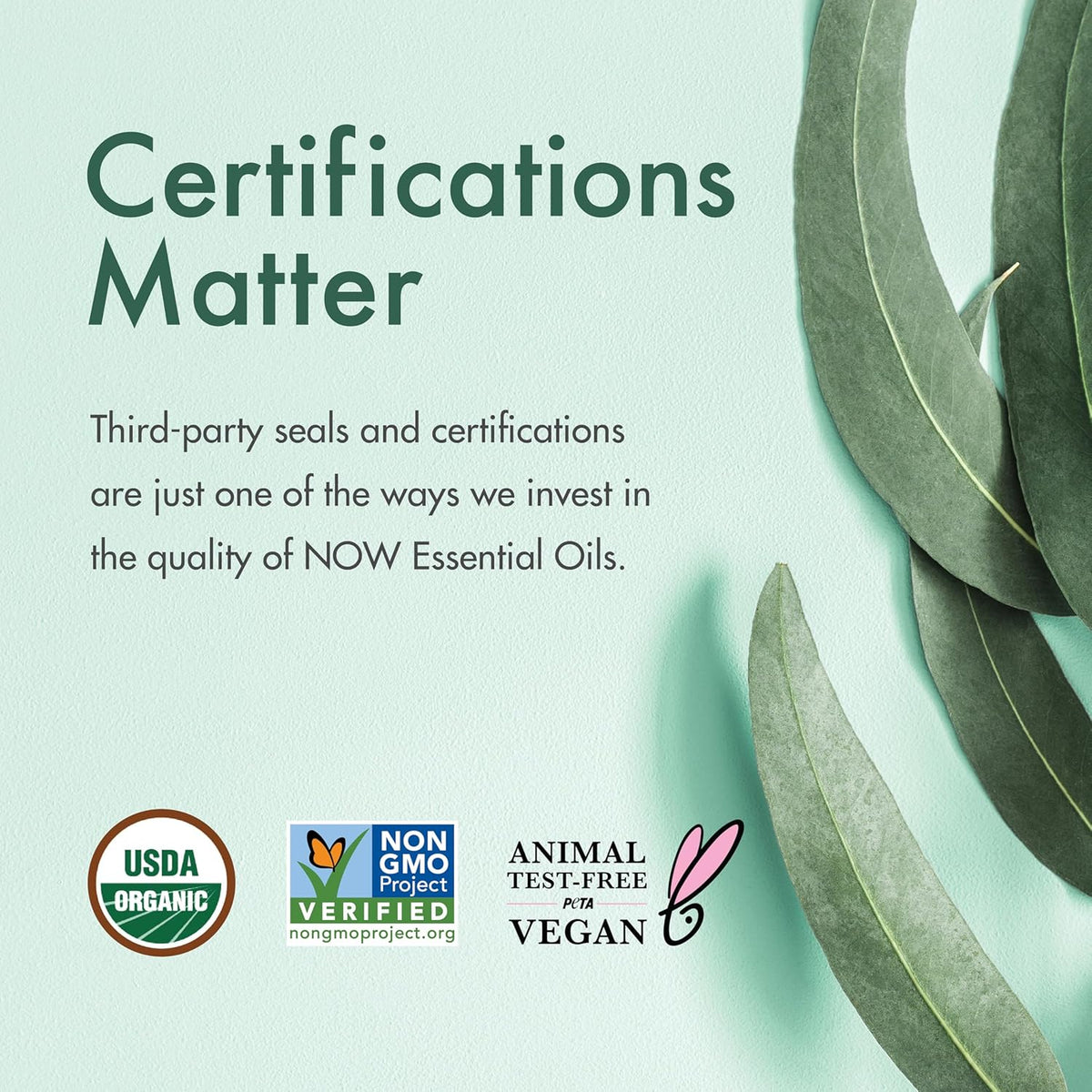 NOW Lemongrass Oil 30m certification