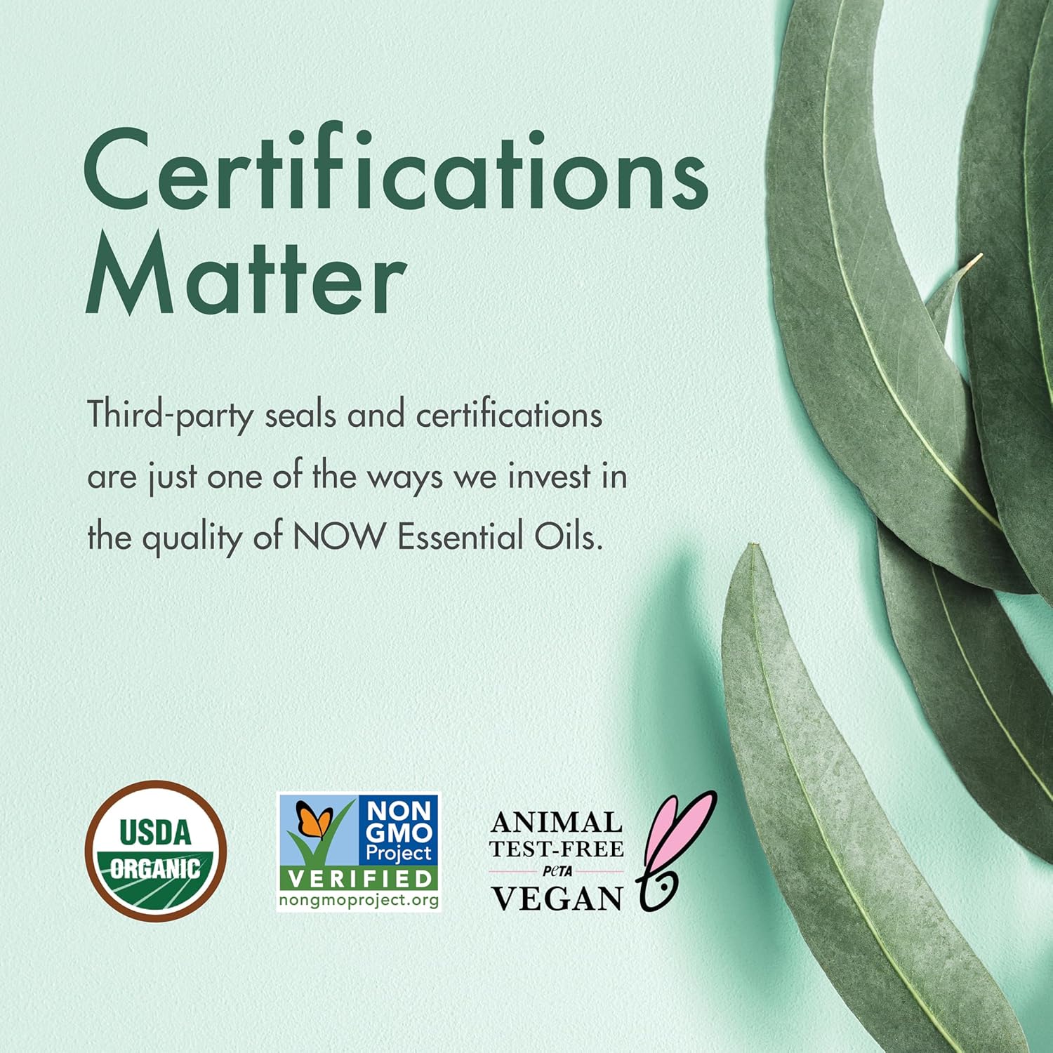 NOW Lemongrass Oil 30m certification