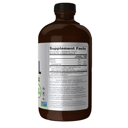 NOW MCT Oil, 473 ml