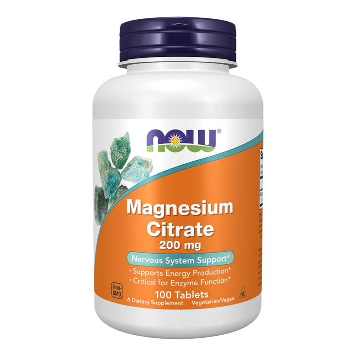 NOW Magnesium Citrate 200mg_100 Ct