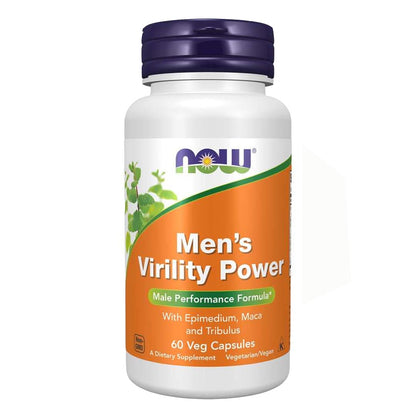 NOW Men's Virility Power, 60Ct