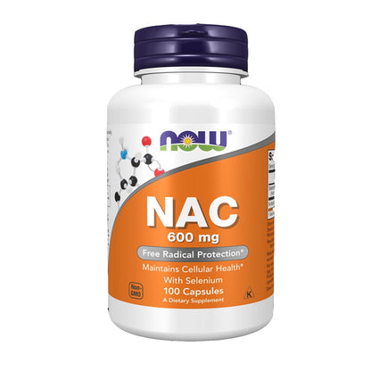 NOW NAC N-Acetyl Cysteine 600mg