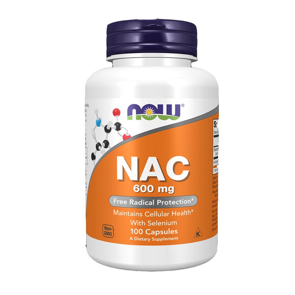 NOW NAC N-Acetyl Cysteine 600mg