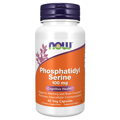 NOW Phosphatidyl Serine 100mg, 60Ct