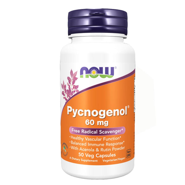 NOW Pycnogenol 60mg, 50 Ct