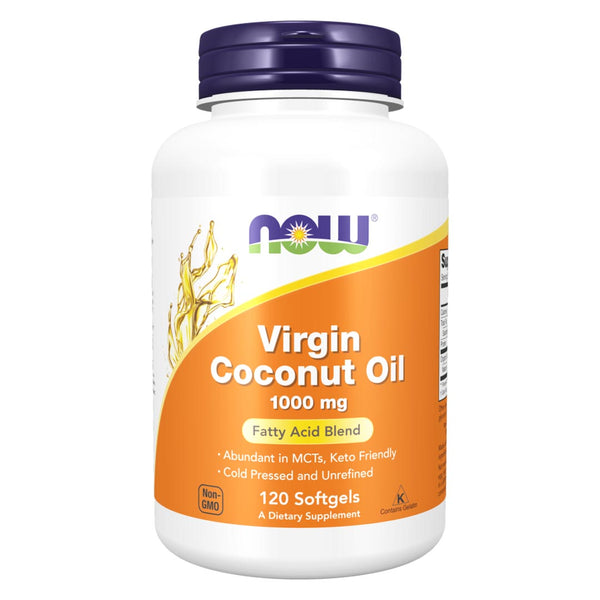 NOW Virgin Coconut Oil 1000mg