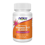 NOW Vitamin D-3 50,000IU, 50 Ct