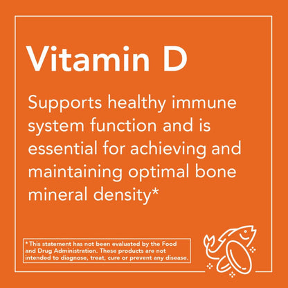 NOW Vitamin D3 10000 IU, 120 Ct