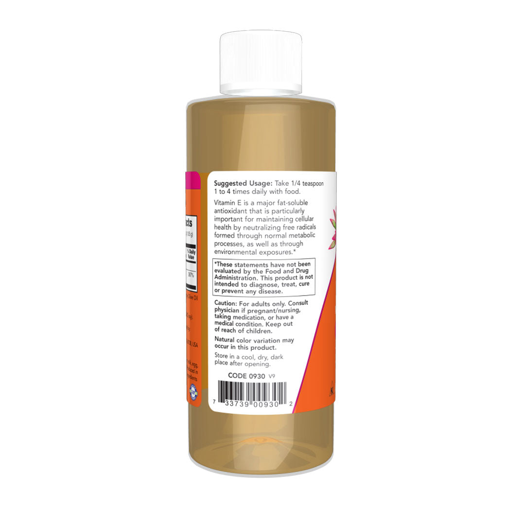NOW Vitamin E Oil with Mixed Tocopherols, 118ml