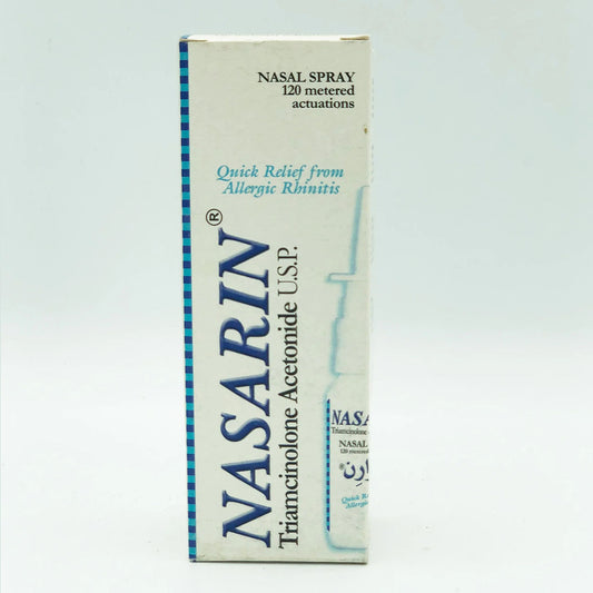 Nasarin (Triamcinolone Acetonide) Nasal Spray, 120 Ct - Schazoo