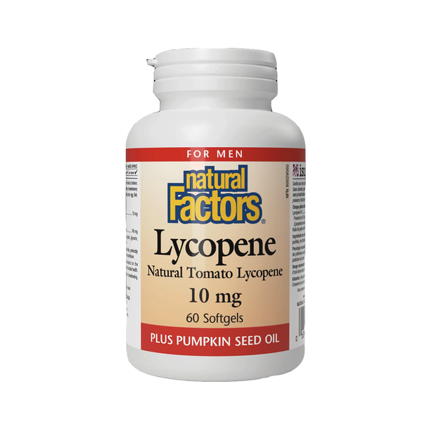 Natural Factors Lycopene 10mg, 60 Ct