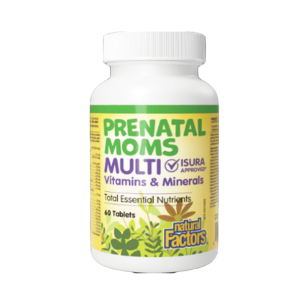 Natural Factors Prenatal Moms Multi, 60 Ct