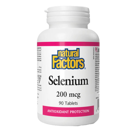Natural Factors Selenium 200mcg, 90 Ct