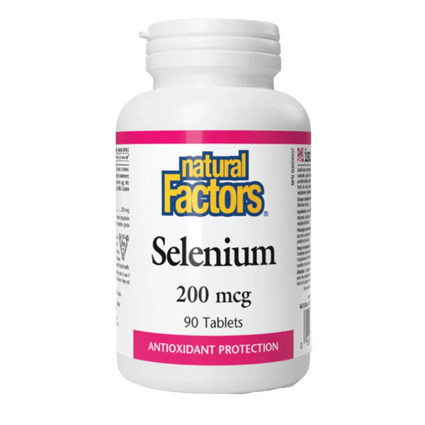 Natural Factors Selenium 200mcg, 90 Ct