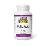 Natural Factors Folic Acid 1000mcg (1 mg)