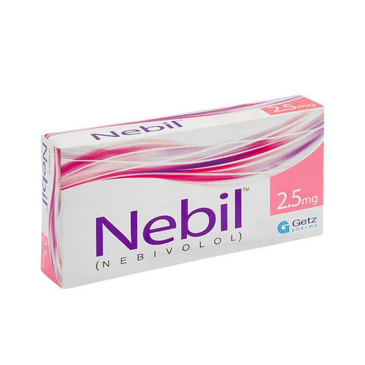 Nebil (Nebivolol) 2.5 mg, 28 Ct - Getz Pharma