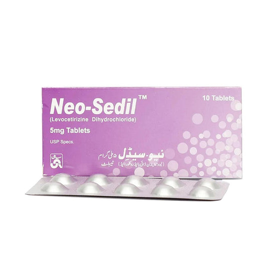 Neo-Sedil 5mg, 20 Ct - Sami Pharma