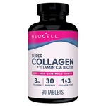 NeoCell Super Collagen + C with Biotin, 90 Ct