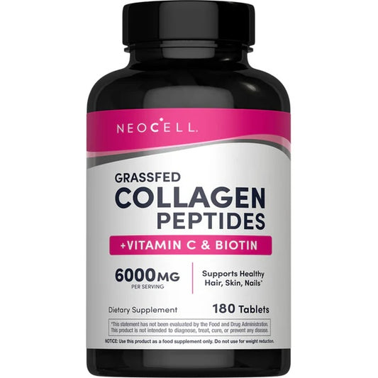NeoCell Grassfed Collagen Peptides C Biotin 180 Ct