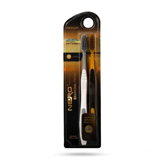 Nero ToothBrush Twins Charcoal (K-102)