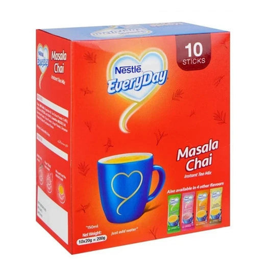 Nestle Everyday Masala Chai Instant Tea Mix Sachet, 10 Ct
